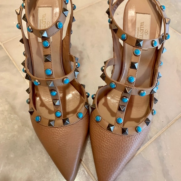 Valentino rockstud heels - Picture 1 of 5